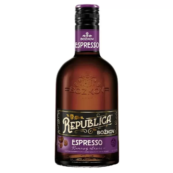 Božkov Republica Elixír Espresso 35 % 0,50l